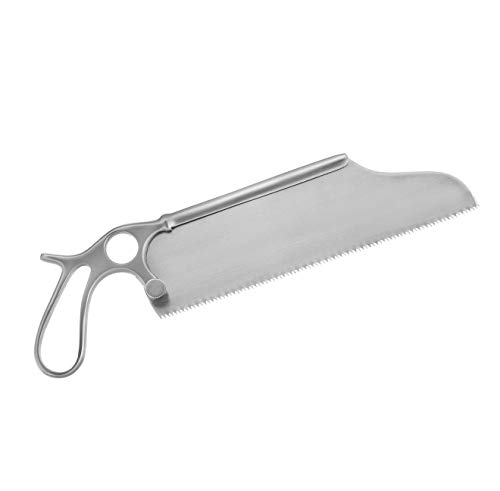 Satterlee Bone Saw 13" Ring Handle Stainless Steel Cutting Edge Satterlee Bone Saw 13" Ring Handle Stainless Steel Cutting Edge