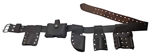 6-Piece Leather Scaffolding Belt - Click for price Leather scaffolding belt