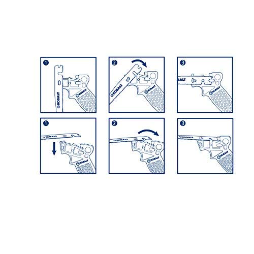 Kobalt Keyhole Saw - See details How to replace blade on a Keyhole Saw