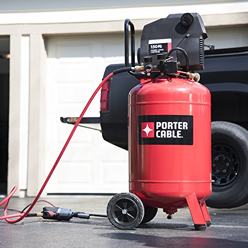 PXCMF220VW 20-Gallon -Click to see Amazon price Porter Cable 20-Gallon Portable Air Compressor