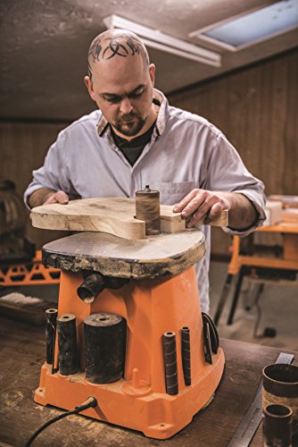 Triton TSPS450 - Buy on Amazon Woodworking curved edges on Oscillating Spindle Sander