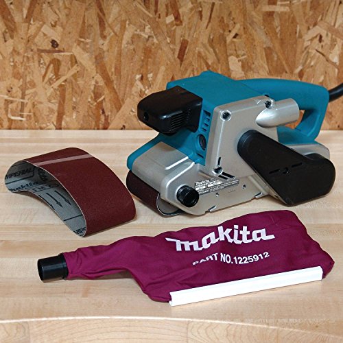 Makita 9903 8.8 Amp 3-Inch-by-21-Inch Variable Speed Belt Sander with Cloth Dust Bag - Buy on Amazon Makita 9903 8.8 Amp 3-Inch-by-21-Inch Variable Speed Belt Sander with Cloth Dust Bag