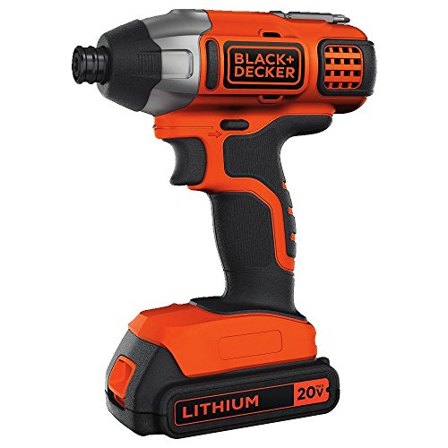 BLACK+DECKER 20V MAX Impact Driver Kit (BDCI20C) - Buy on Amazon BLACK+DECKER 20V MAX Impact Driver Kit (BDCI20C)