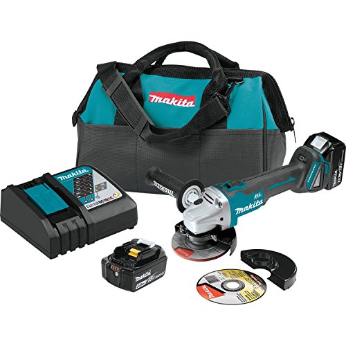 Makita XAG04T 18V LXT BL 4-1/2"/ 5" Cut-Off/Angle Grinder Kit Makita XAG04T 18V LXT BL 4-1/2"/ 5" Cut-Off/Angle Grinder Kit