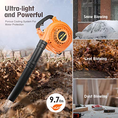 26CC 2-Cycle Leaf Blower - Click here SALEM MASTER Gas Leaf Blower for snow, dust, and lawn care.