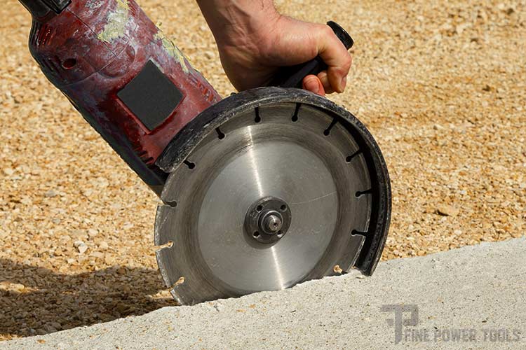 Angle Grinder Masonry cutting