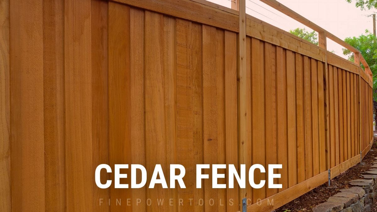 Cedar Fence