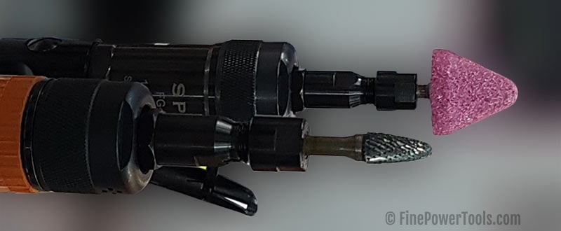 Die grinder with bits