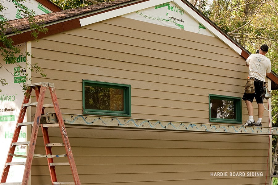 Hardie Board siding