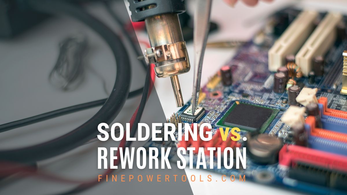 Soldering vs. Rework Station