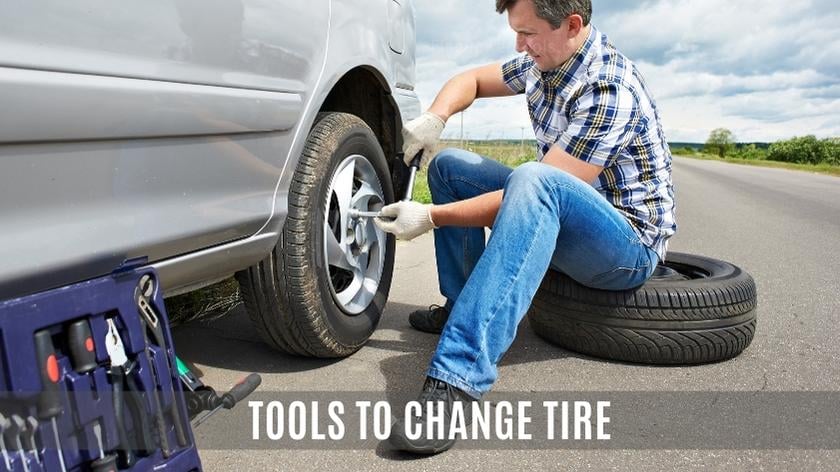 Tire changing tools
